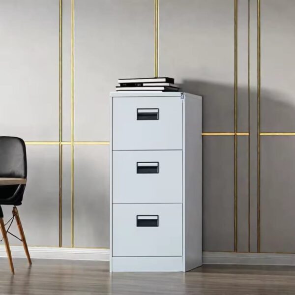 3-Drawer Lockable Storage Cabinet