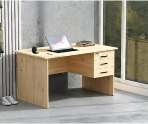 1.4M Study Desk - Premium Wooden Finish
