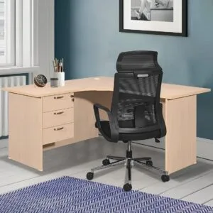 1.4M Curved Office Desk (Model 104)