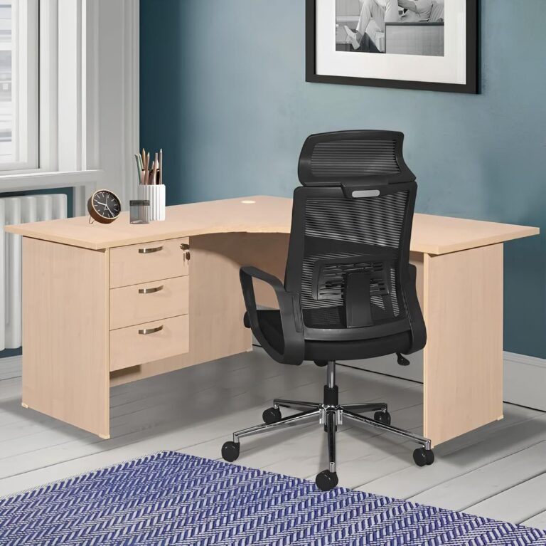 1.4M Curved Office Desk (Model 104)
