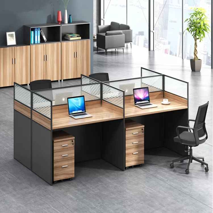 4-Way Modular Office Workstation (Model 1286)