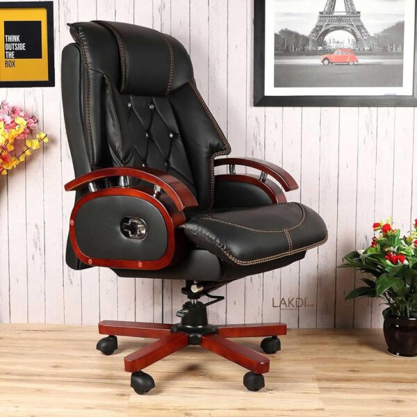 Executive Recliner Office Chair - Executive Leather Finish