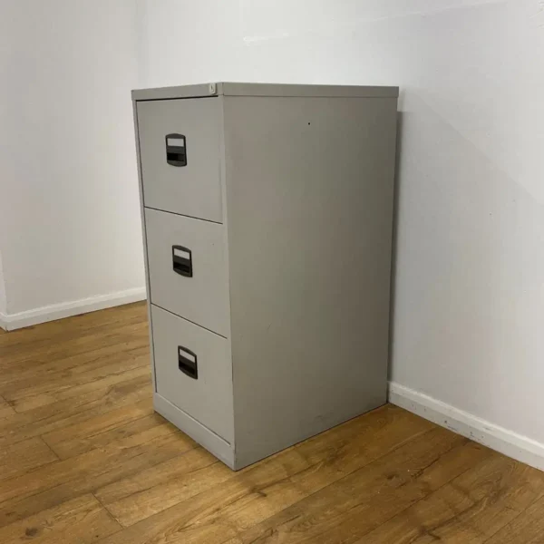 3-Drawer Filing Cabinet - with 3-Drawer Pedestal