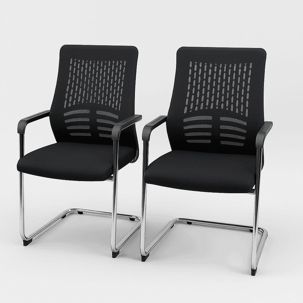 Ergonomic Mesh Visitors Chairs