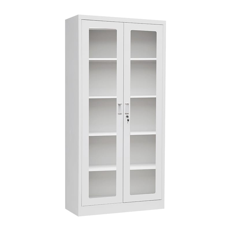 Double Glass Door Cabinet