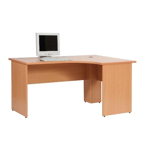 1.2M (1200mm) Curved Study Desk