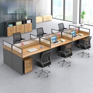 6-Seater Office Workstation