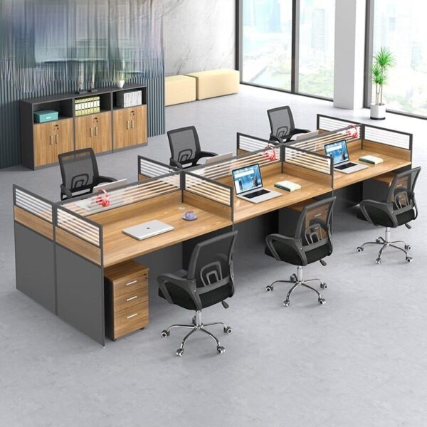6-Seater Office Workstation