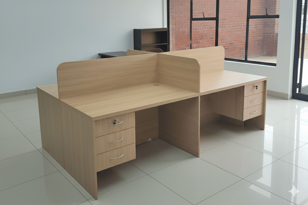 Four-Seater Workstation