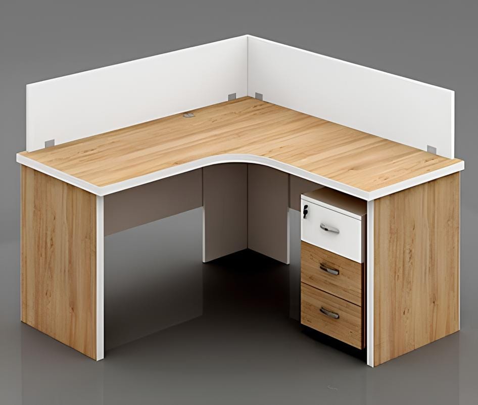 L-SHAPED Office Workstation