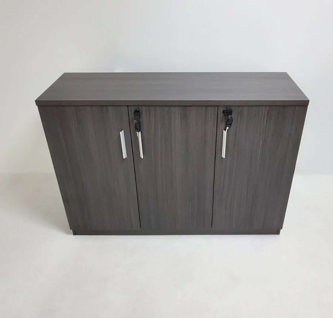 3-Door Office Credenza Cabinet