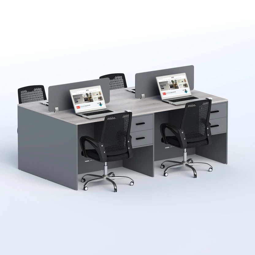 4-Way Office Workstation