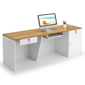 1.8m Modern Open-Floor 1-on-1 Consultation & Reception Desk