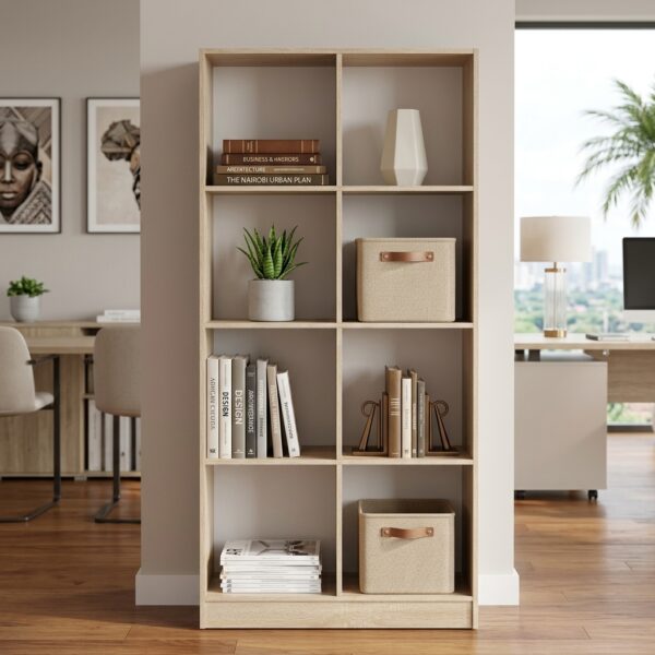 Open Bookcase & Display Shelving Unit
