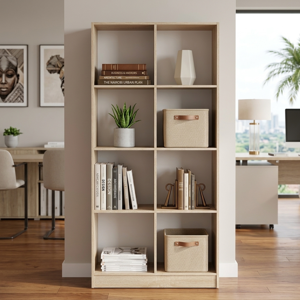Open Bookcase & Display Shelving Unit